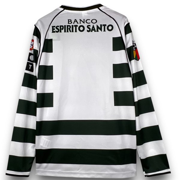 Camiseta Sporting de Lisboa 2001-2002 Local – Manga Larga