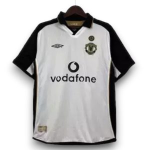 Camiseta Manchester United 2001-2002 Centenario (Reversible)