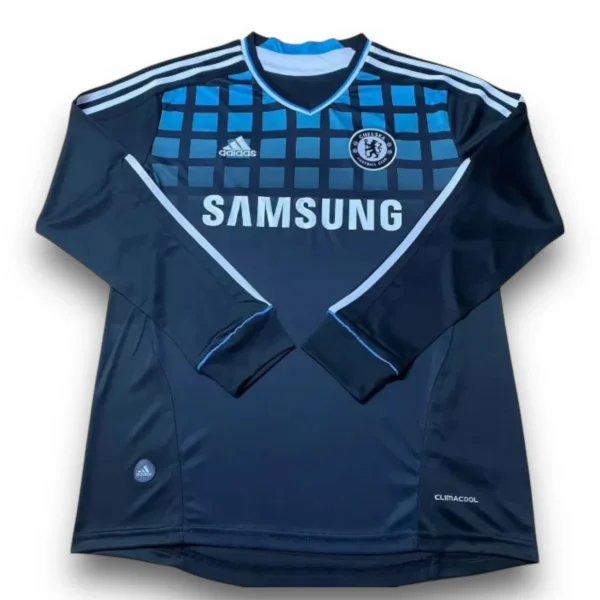 Camiseta Chelsea 2011-2012 Alternativa Manga Larga