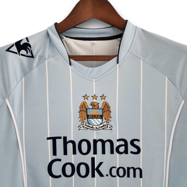 Camiseta Manchester City 2007-2008 Local