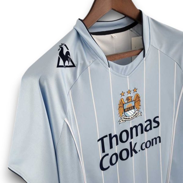 Camiseta Manchester City 2007-2008 Local