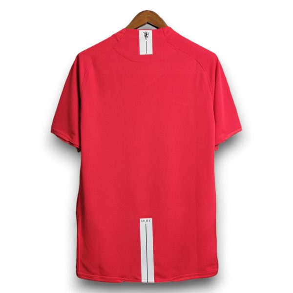 Camiseta Manchester United 2007-2008 Local