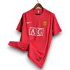 Camiseta Manchester United 2007-2008 Local