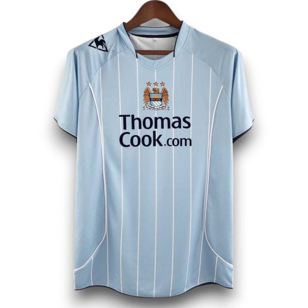 Camiseta Manchester City 2007-2008 Local