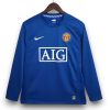 Camiseta Manchester United 2008-2009 Alternativa Manga Larga