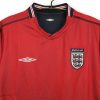 Camiseta Inglaterra 2002 Visitante