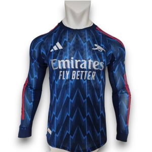 Camiseta Arsenal 2025-2026 Visitante Manga Larga – Version Pro Player