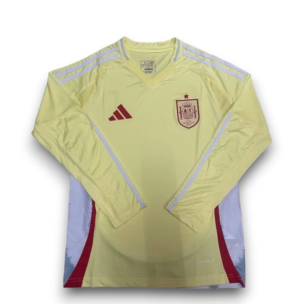 Camiseta España 2024-2025 Visitante Manga Larga
