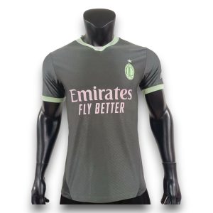 Camiseta Milan 2024-2025 Alternativa – Version Pro Player