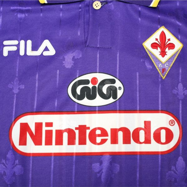 Camiseta AC Fiorentina 1997-1998 Local