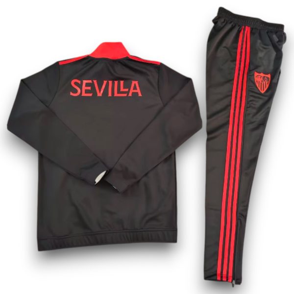 Chándal Visitante Sevilla 2025-2026 – Cremallera