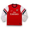 Camiseta Arsenal 2012-2013 Local Manga Larga
