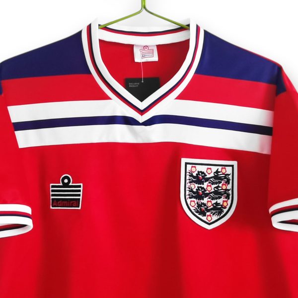 Camiseta Inglaterra 1980 Visitante