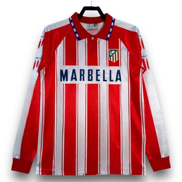 Camiseta Atletico de Madrid 1994-1995 Local Manga Larga