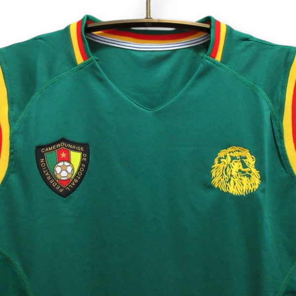 Camiseta Camerún 2002 Local