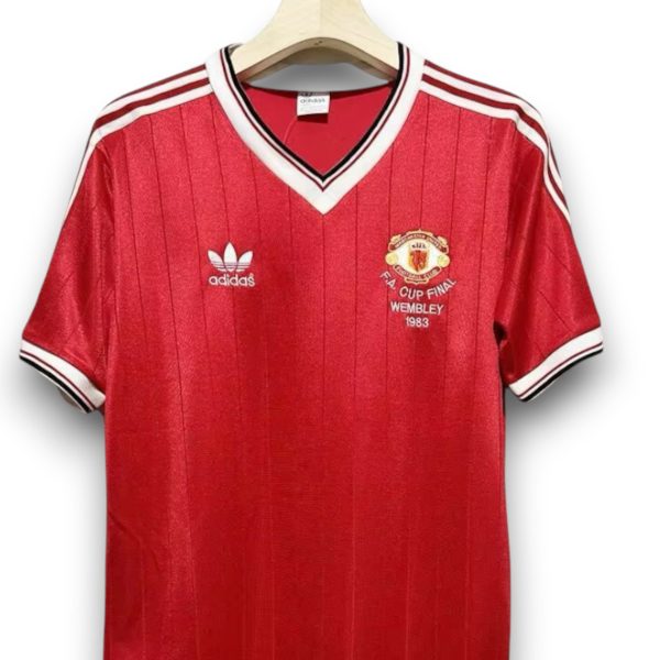 Camiseta Manchester United 1983-1984 Local Final FA Cup