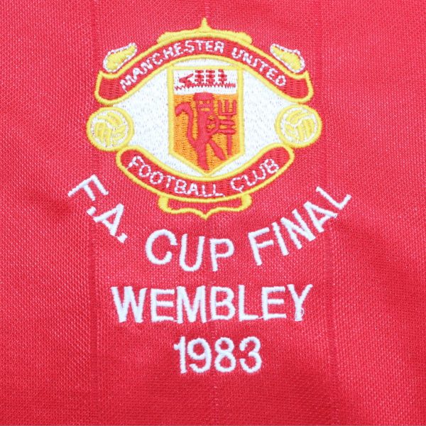 Camiseta Manchester United 1983-1984 Local Final FA Cup