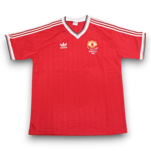 Camiseta Manchester United 1983-1984 Local Final FA Cup