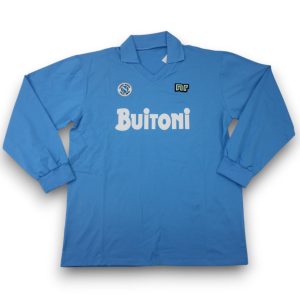 Camiseta Napoles 1988-1989 Local Manga Larga