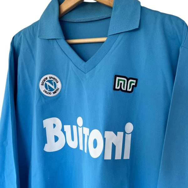 Camiseta Napoles 1988-1989 Local Manga Larga