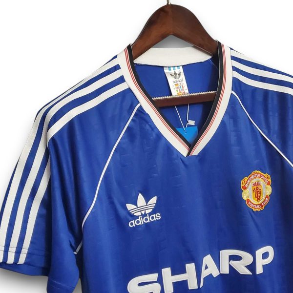 Camiseta Manchester United 1989-1990 Visitante