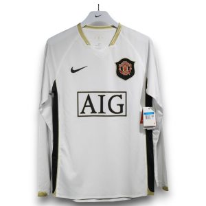 Camiseta Manchester United 2006-2007 Visitante – Manga Larga