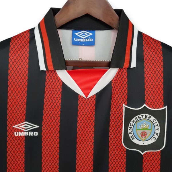 Camiseta Manchester City 1995-1996 Visitante
