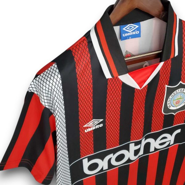 Camiseta Manchester City 1995-1996 Visitante