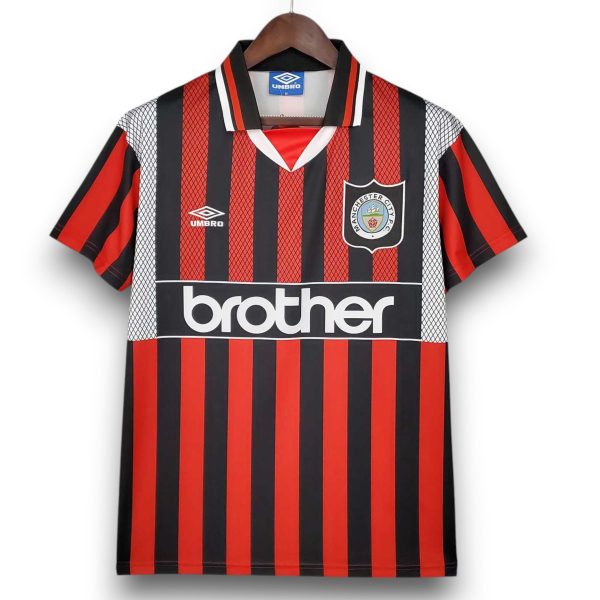 Camiseta Manchester City 1995-1996 Visitante