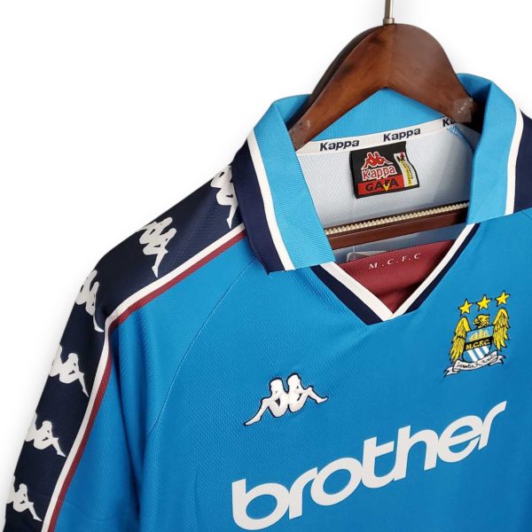 Camiseta Manchester City 1998-1999 Local