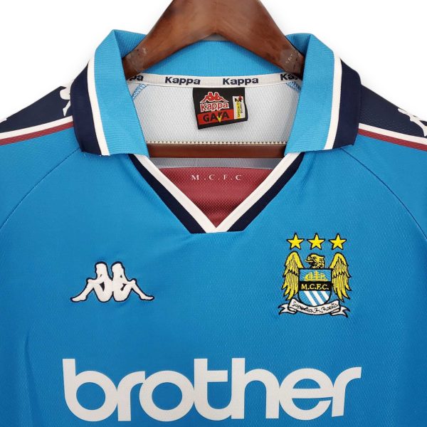 Camiseta Manchester City 1998-1999 Local