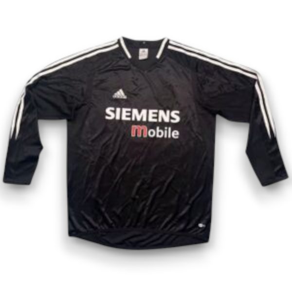 Camiseta Real Madrid 2004-2005 Visitante Manga Larga