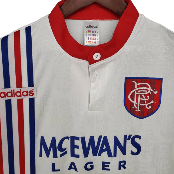 Camiseta Glasgow Rangers 1995-1996 Alternativa