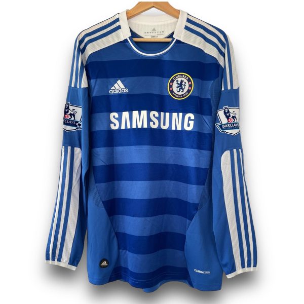 Camiseta Chelsea 2011-2012 Local – Manga Larga