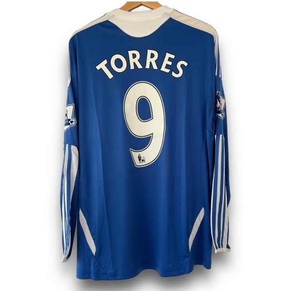 Camiseta Chelsea 2011-2012 Local – Manga Larga