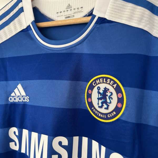 Camiseta Chelsea 2011-2012 Local – Manga Larga