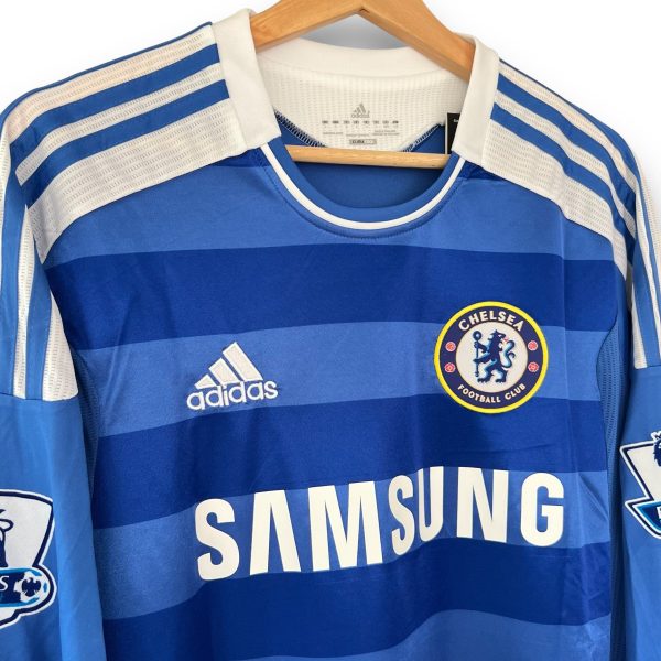 Camiseta Chelsea 2011-2012 Local – Manga Larga