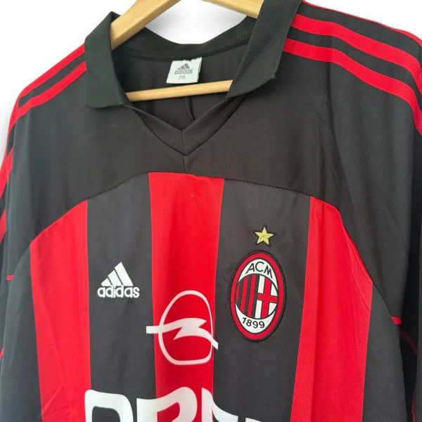 Camiseta AC Milan 2000-2001 Local