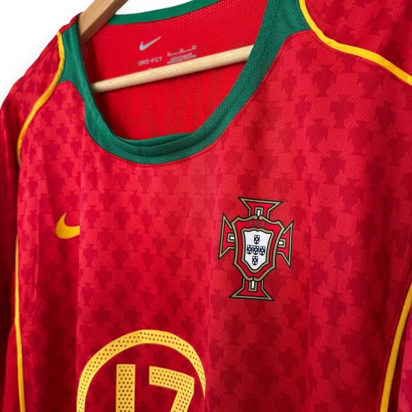 Camiseta Portugal 2004 Local Final Eurocopa