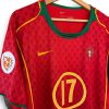 Camiseta Portugal 2004 Local Final Eurocopa