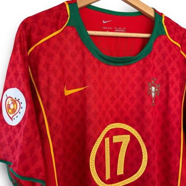 Camiseta Portugal 2004 Local Final Eurocopa