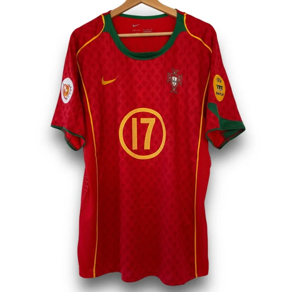 Camiseta Portugal 2004 Local Final Eurocopa