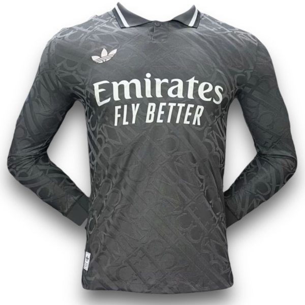 Camiseta Real Madrid 2024-2025 Alter. Manga Larga- Version Player
