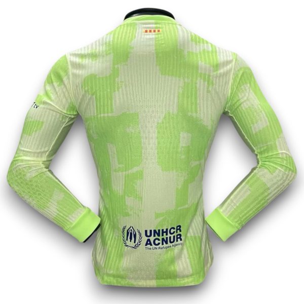 Camiseta Barcelona 2024-2025 Alternativa Manga Larga – Versión Pro Player