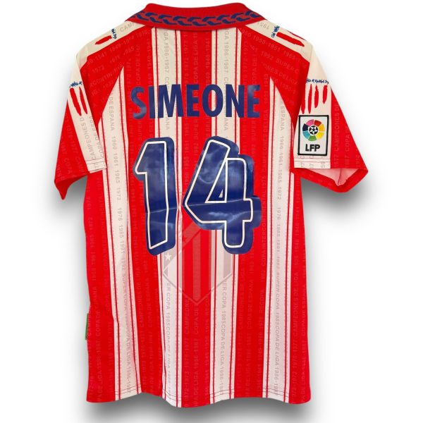 Camiseta Atletico de Madrid 1995-1996 Local