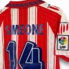 Camiseta Atletico de Madrid 1995-1996 Local