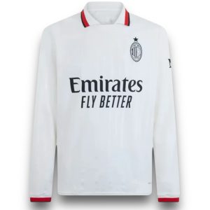 Camiseta AC Milan 2024-2025 Visitante Manga Larga