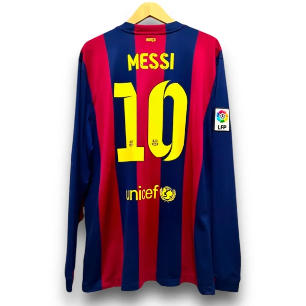 Camiseta Barcelona 2014-2015 Local Manga Larga