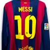 Camiseta Barcelona 2014-2015 Local Manga Larga