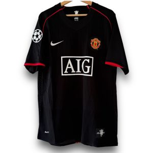 Camiseta Manchester United 2007-2008 Visitante